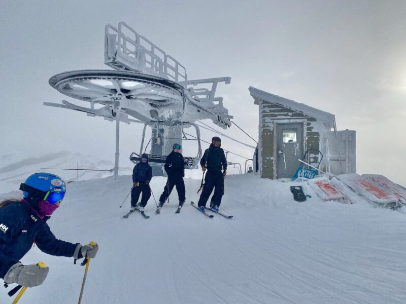 PlanetSKI heads to the powder of Lake Louise. Image © PlanetSKI